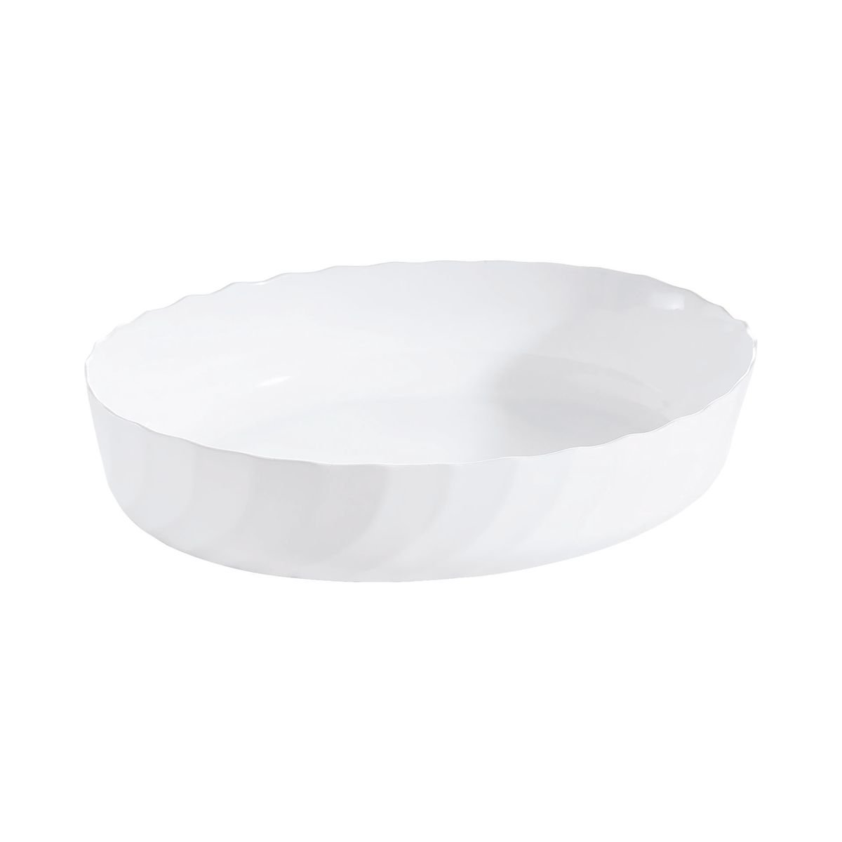Plat à four ovale 36cm -SMART CUISINE TRIANON blanc, LUMINARC