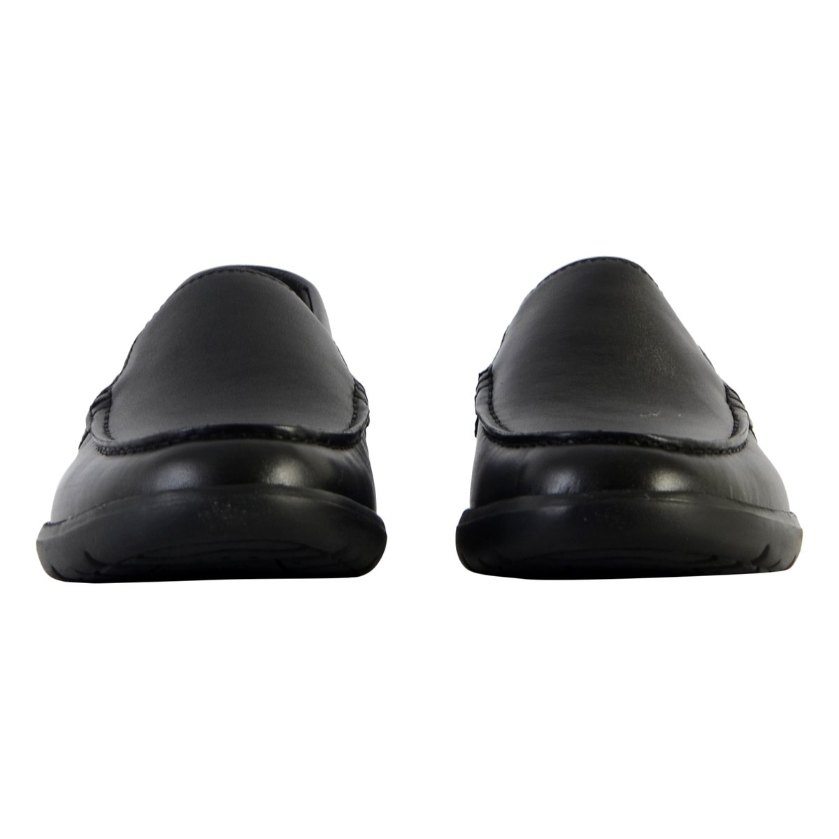 Mocassins Cuir Leitan noir, GEOX