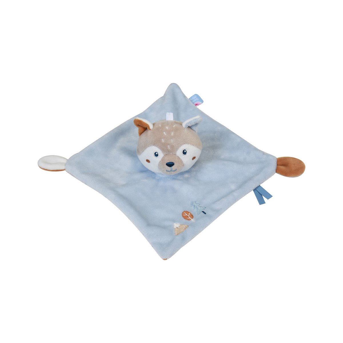 Doumou loup velours doux bleu, SUCRE D'ORGE