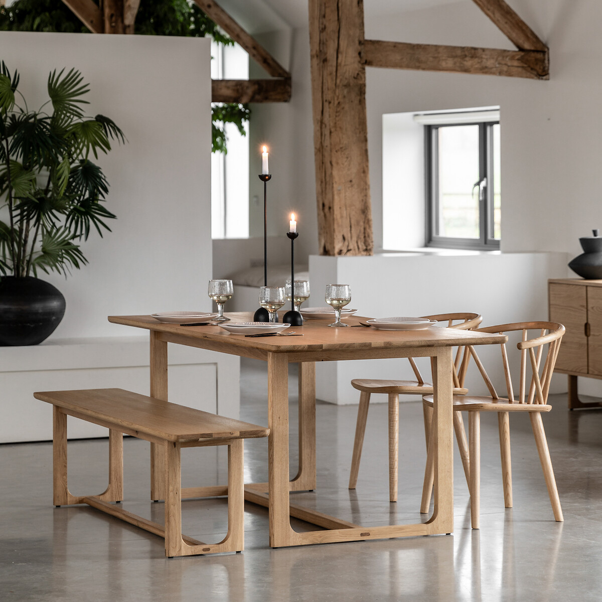 Fallon Oak Dining Table (Seats 6) oak, ÉDITÉ