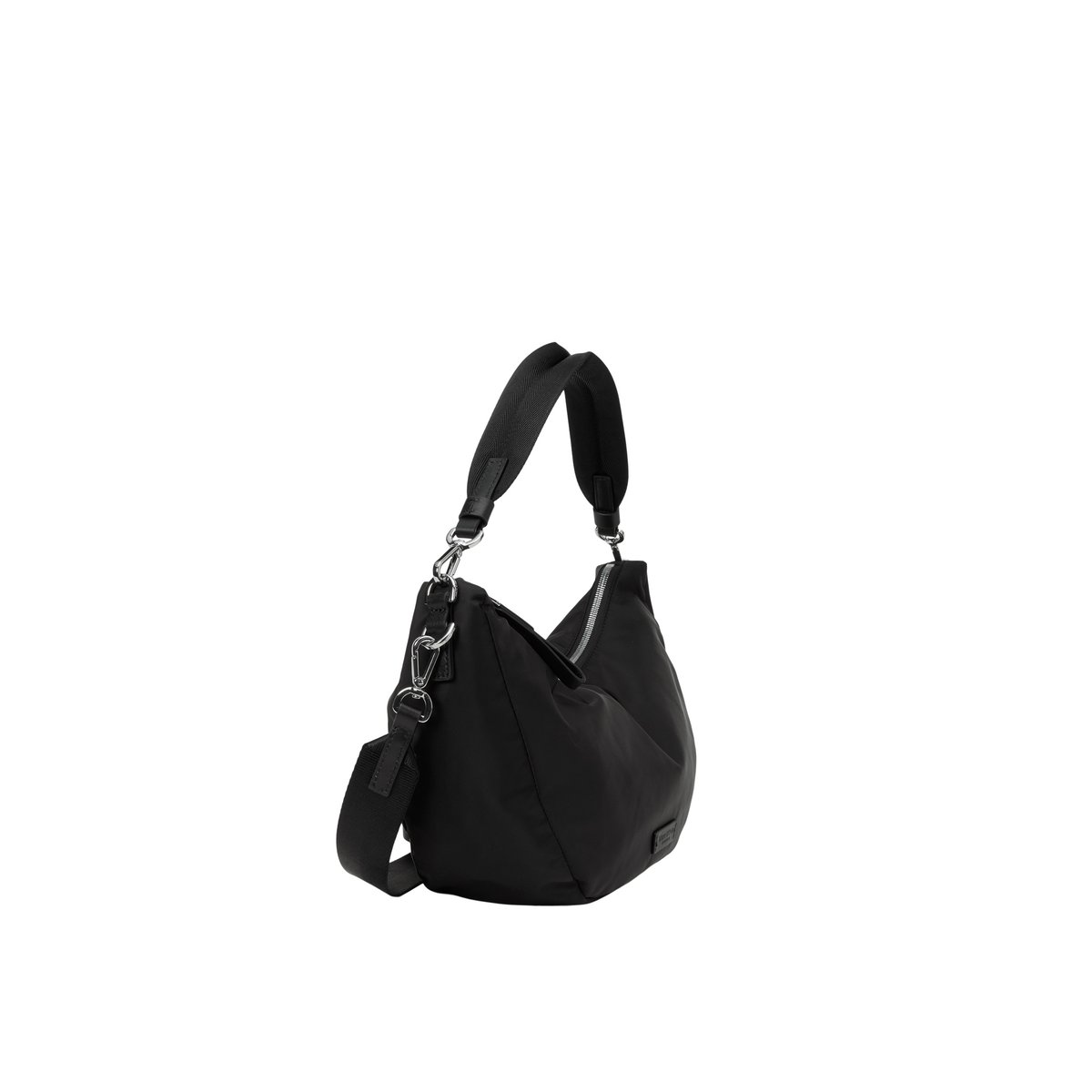Sac à bandoulière modèle Elina small en matière hydrofuge noir, MARC O'POLO