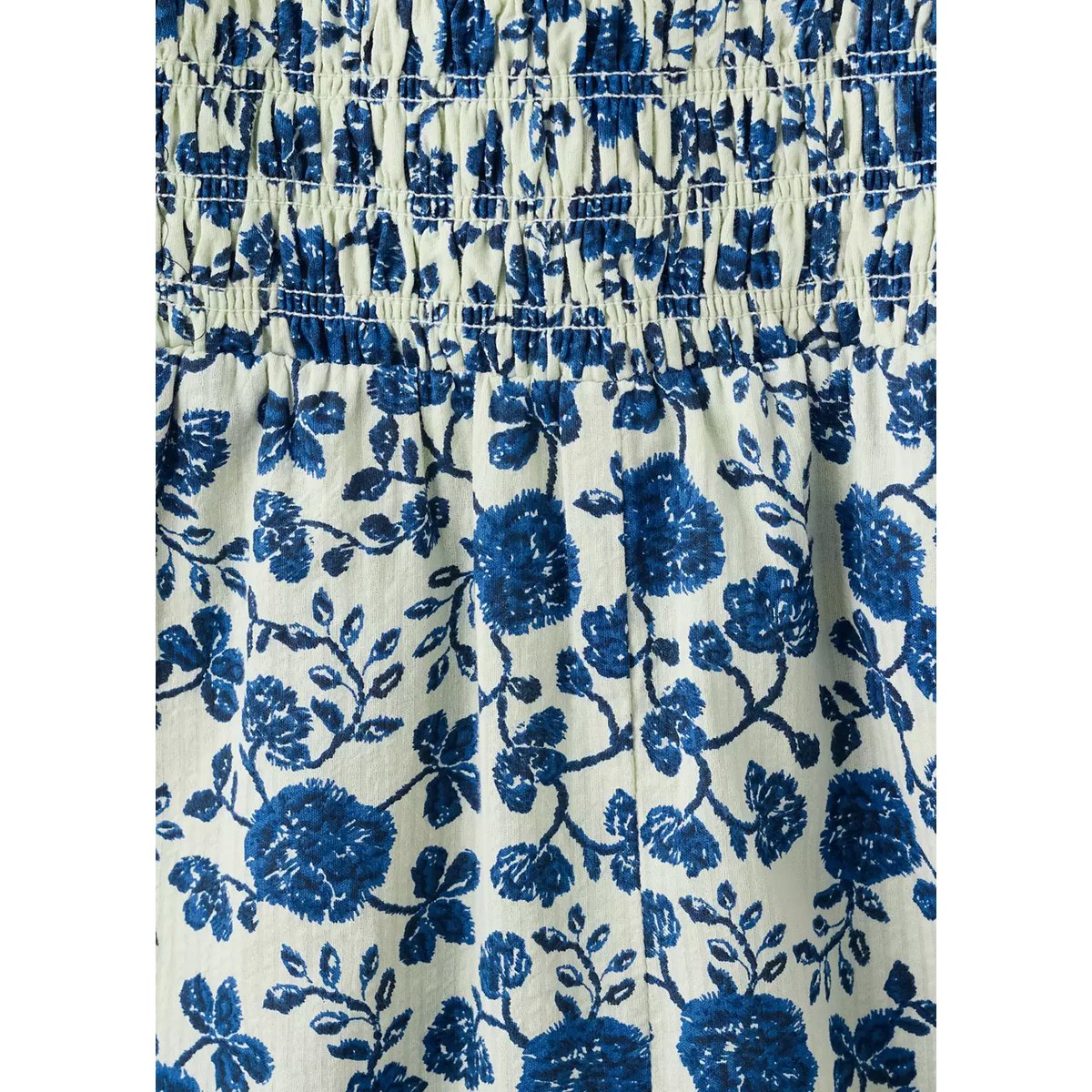 Combi-pantalon à fleurs vert d´eau, MANGO KIDS
