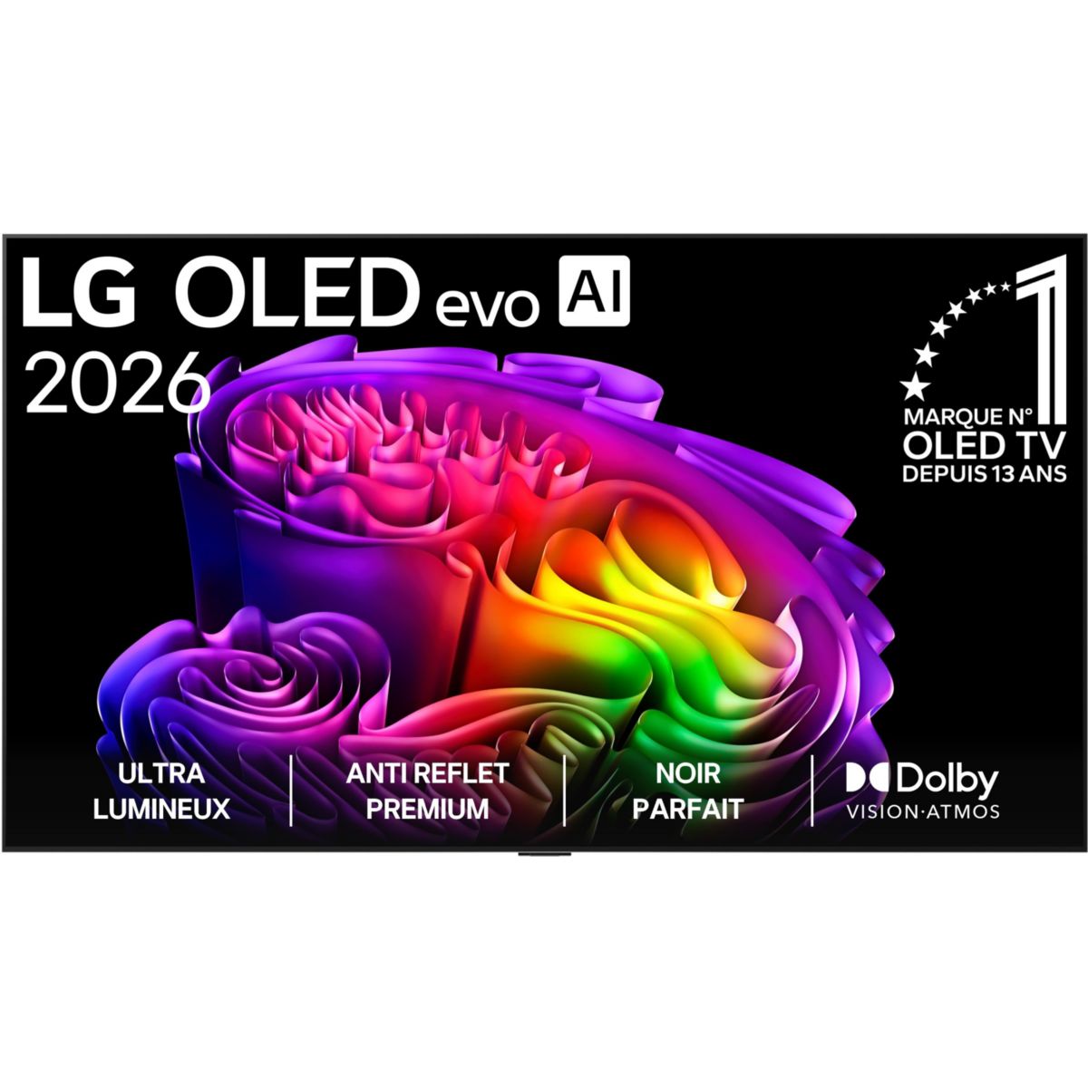 TV OLED 77G6 (2026) 77" (195 cm) couleur unique, LG