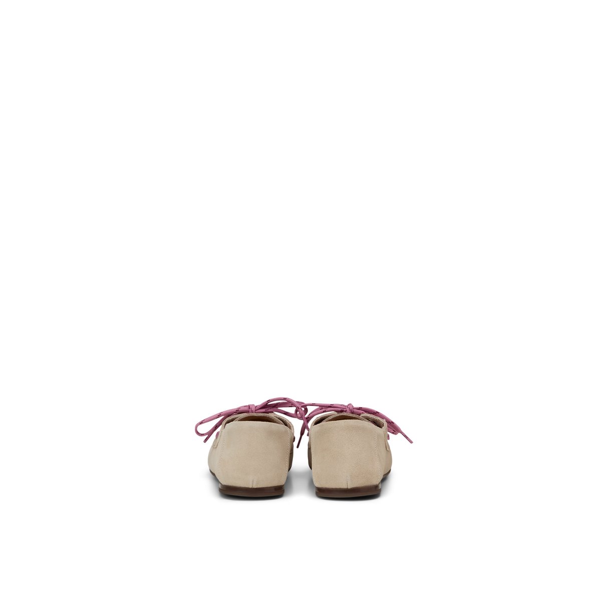 Chaussure bateau modèle Siana en cuir velours doux beige, MARC O'POLO