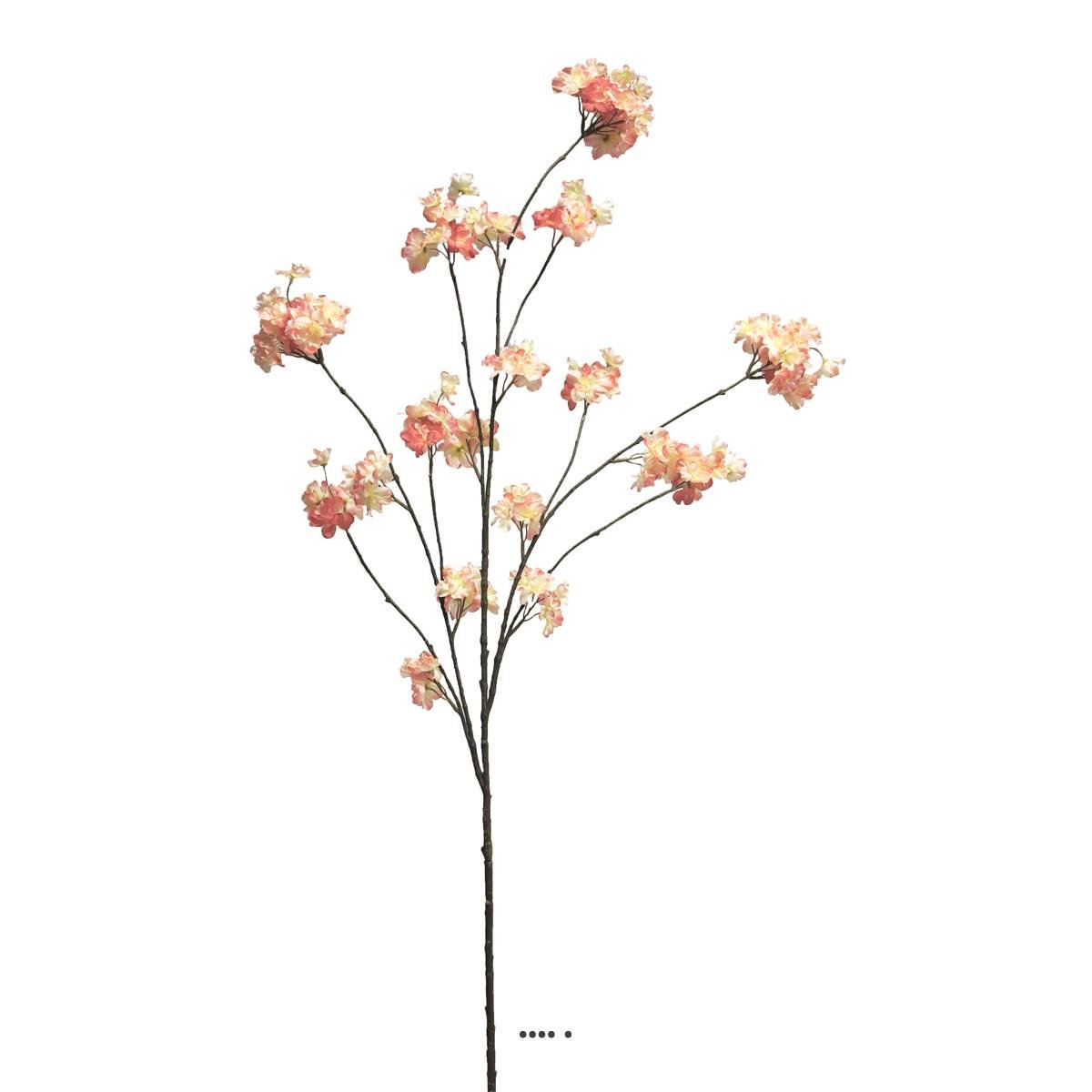 Branche de Cerisier artificielle, H 126 cm rose, ARTIFICIELLES