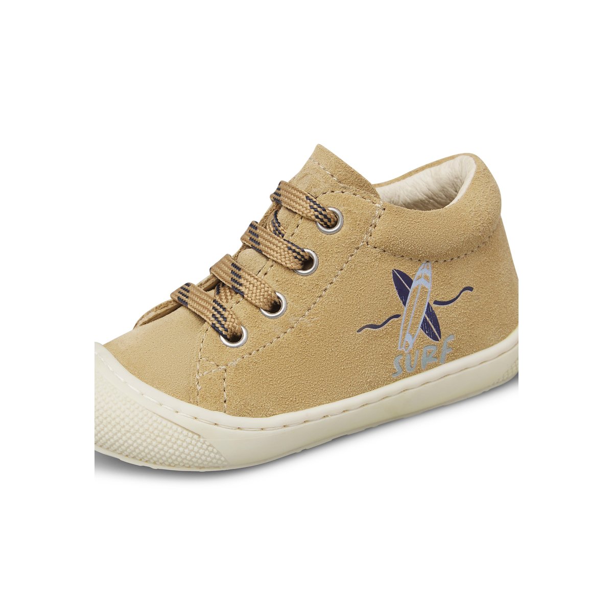 Chaussures premiers pas en daim PELKO sable-, NATURINO