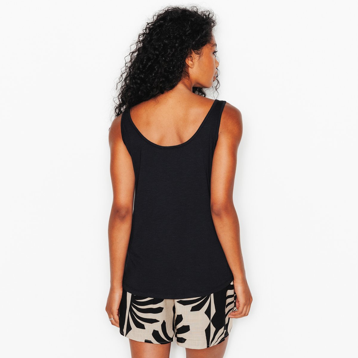 Top PISTACHE noir, ROUGEGORGE LINGERIE