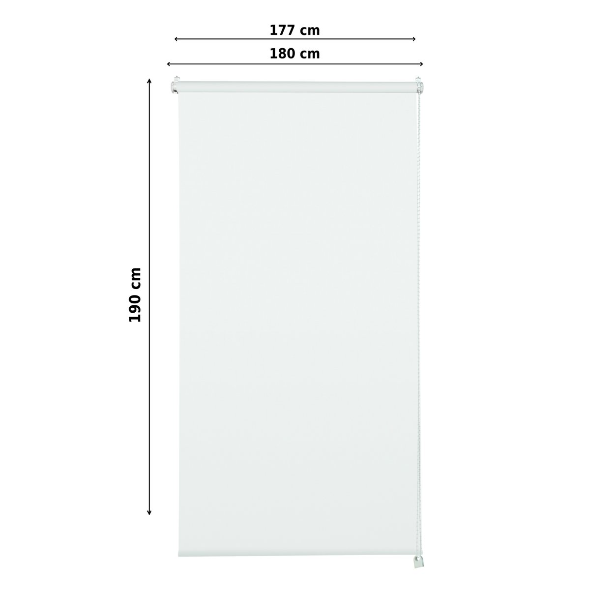 Store enrouleur screen, NO SERIE blanc, INSPIRE