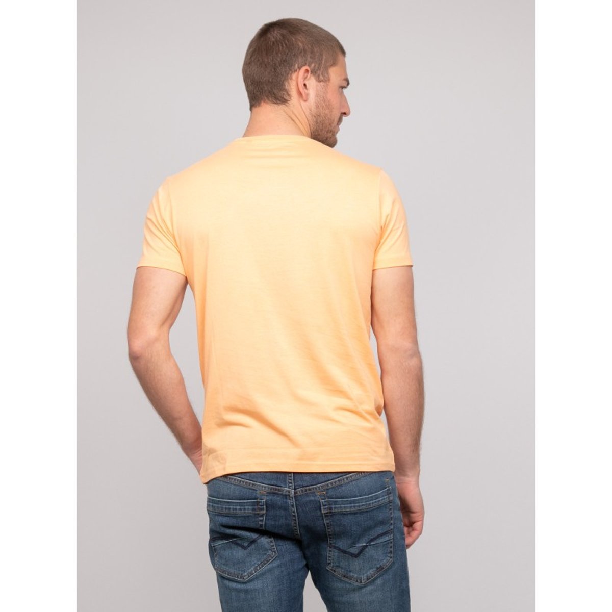 T-shirt Coton Motifs Nopicale orange, RITCHIE
