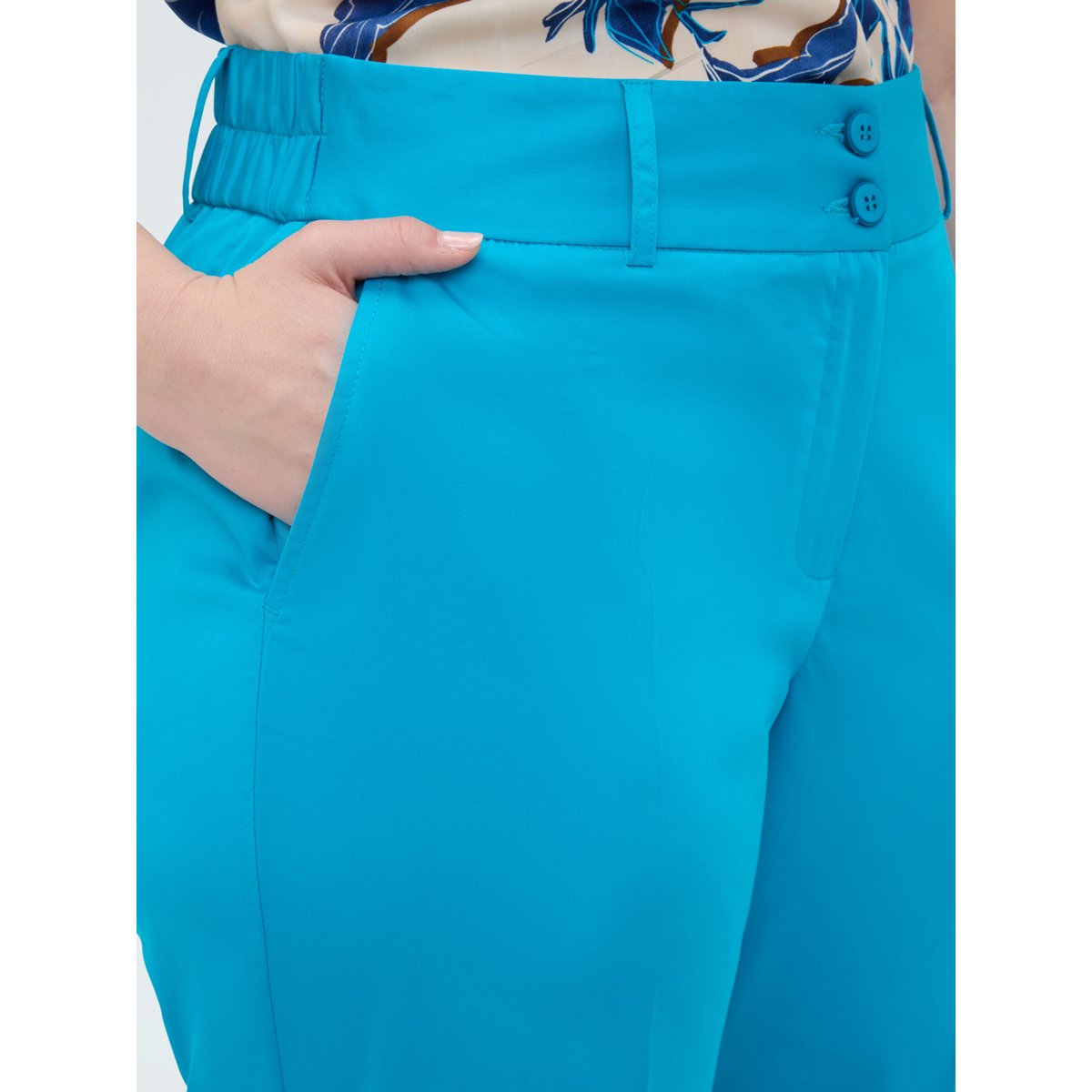 Pantalons Regular light - blue, FIORELLA RUBINO