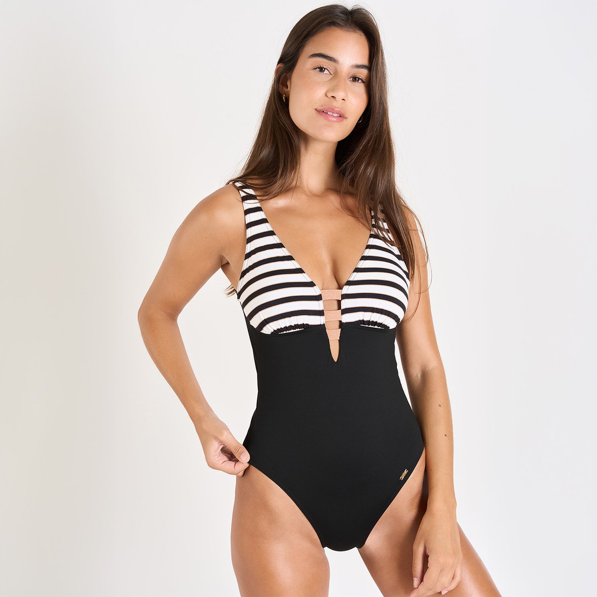 Maillot de bain 1 pièce Emika - GOMERA noir, LIVIA