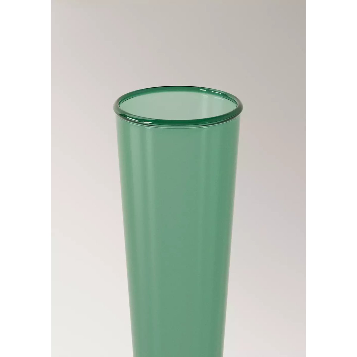 Vase en verre borosilicate bleu pétrole, MANGO HOME