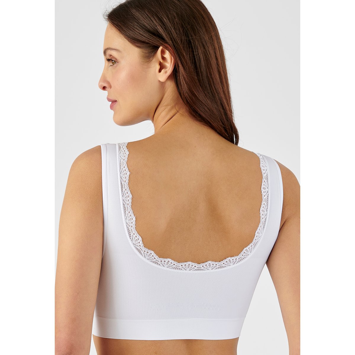 Brassières sans coutures - Lot de 2 blanc, DAMART