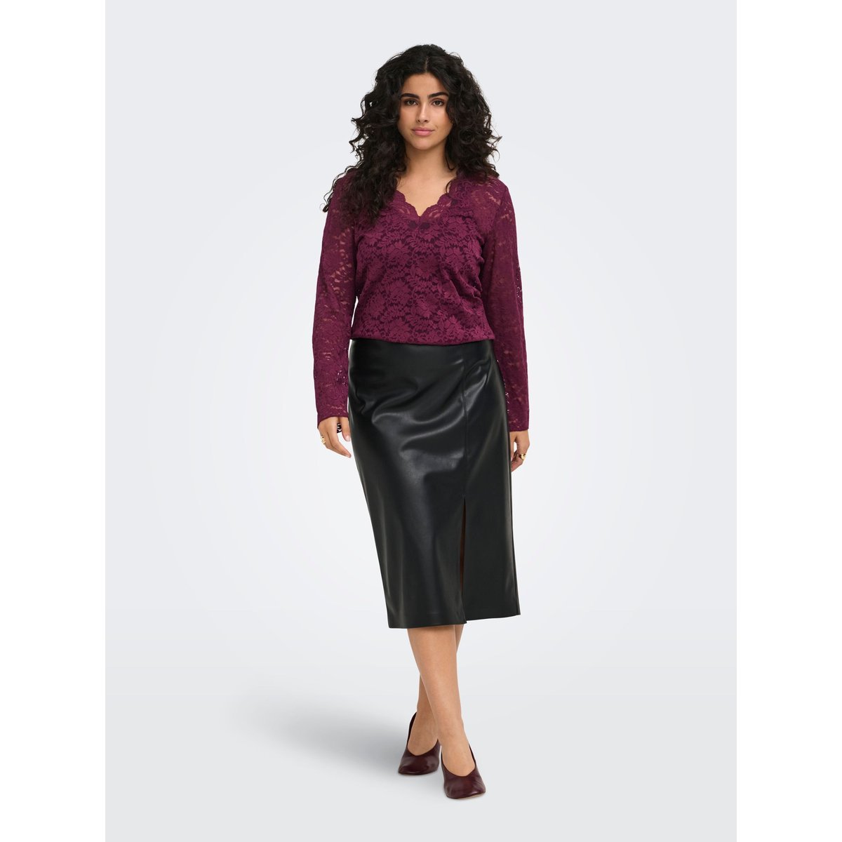 Blouse fig, ONLY CARMAKOMA