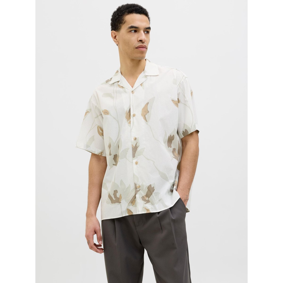 Chemise De Vacances cloud dancer, JACK & JONES