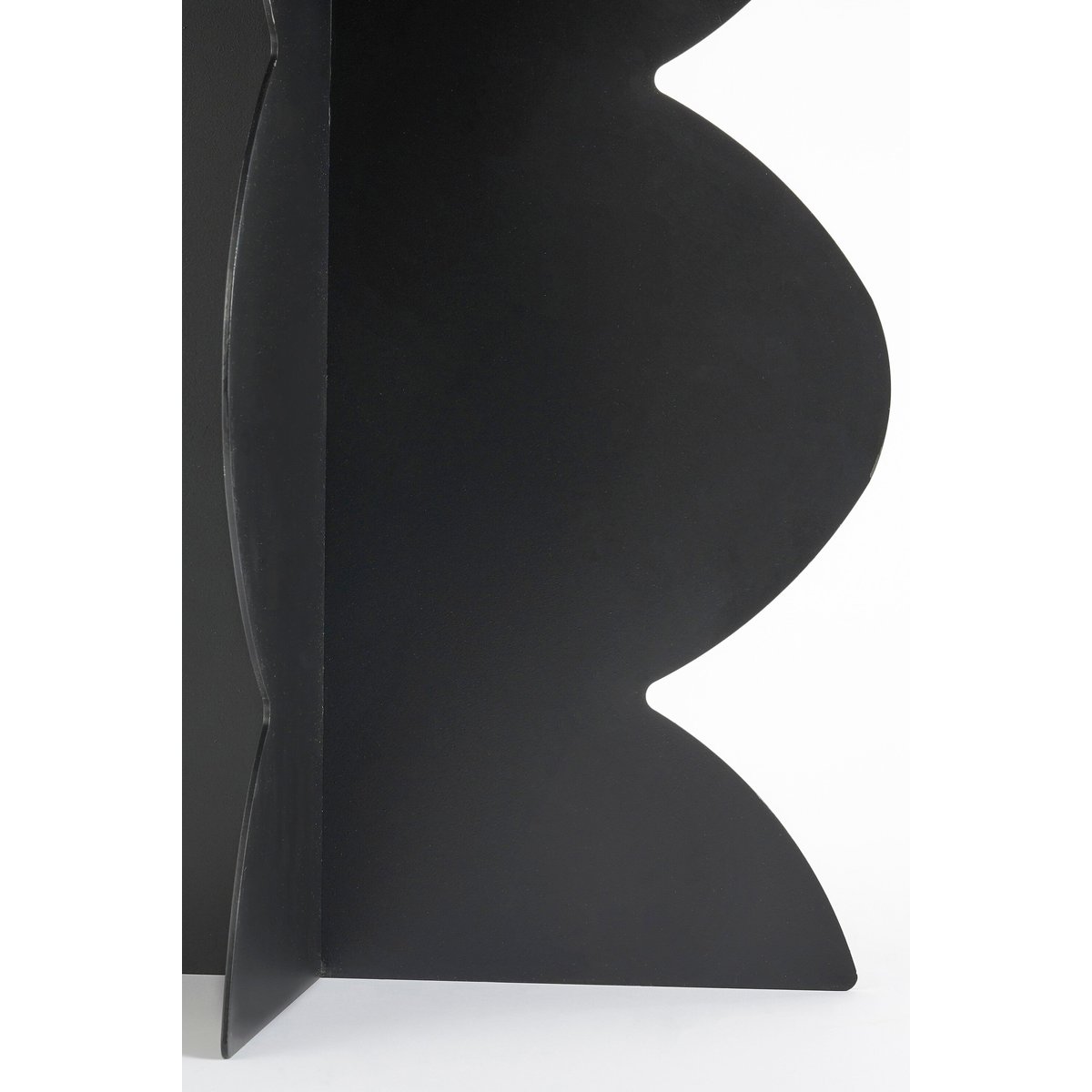Table d'appoint Ø45 cm RAFI noir, MICA DECORATIONS