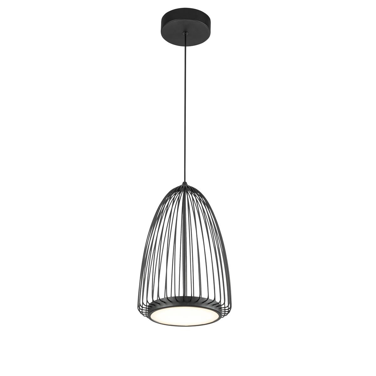 Suspension en métal design, D.22.2 , SMART noir, MANTRA