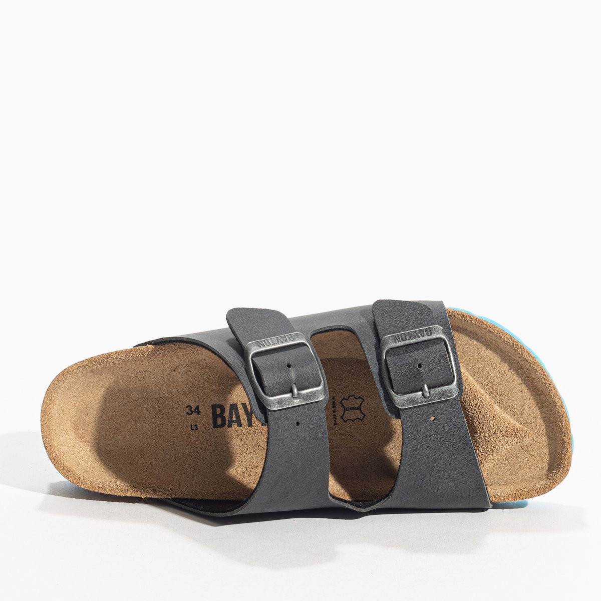 Sandales ATLAS s anthracite, BAYTON