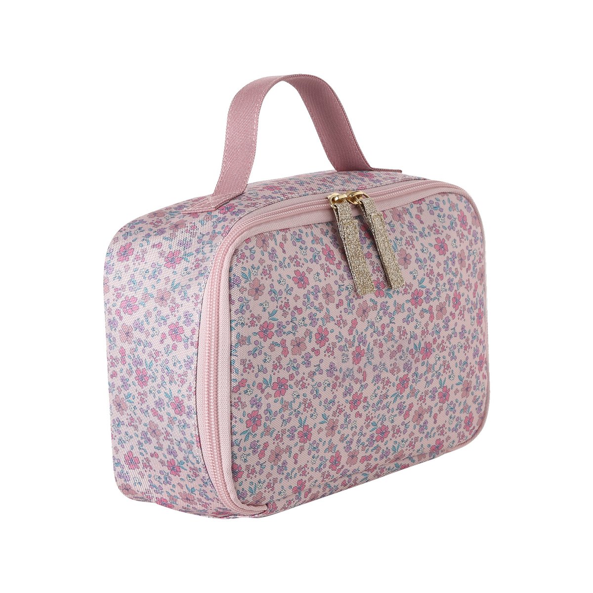 Sac à goûter polyester rose dragée, VERTBAUDET