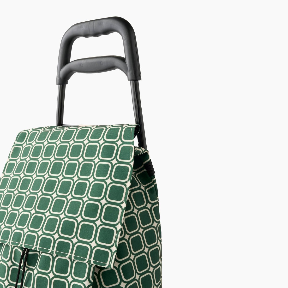 Poussette de marché finition imprimé, 38L spring, MONOPRIX