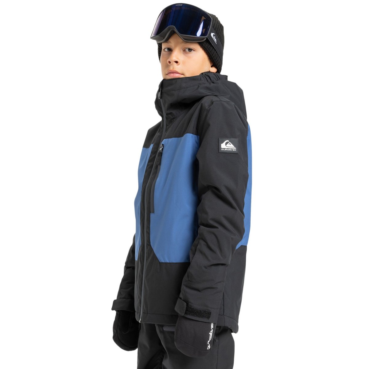 Veste de snow technique AMBITION 20K noir true black, QUIKSILVER