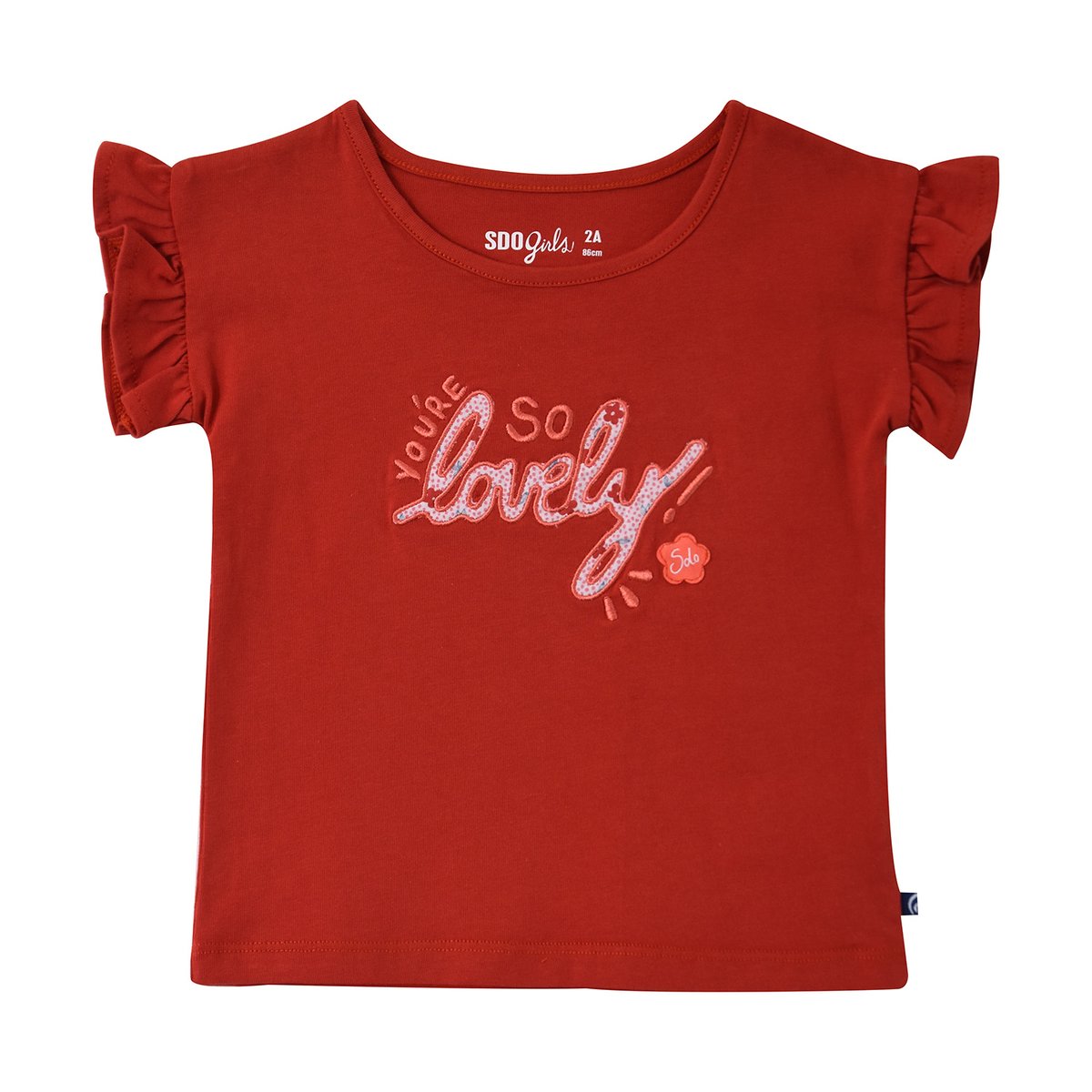 T-shirt ÉtÉ elise rouge, SUCRE D'ORGE