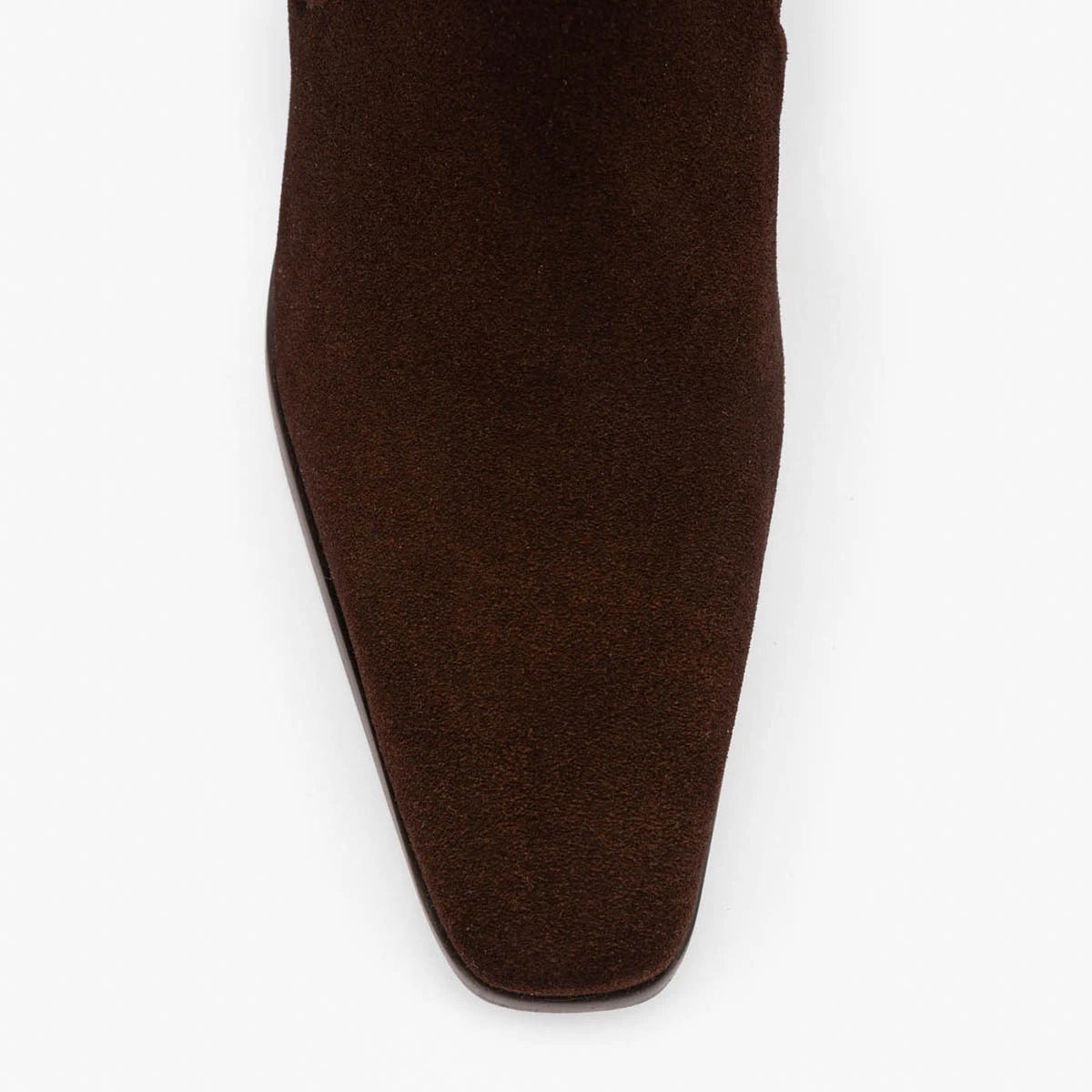 Bottine cuir velours TIARA marron, MAISON TOUFET