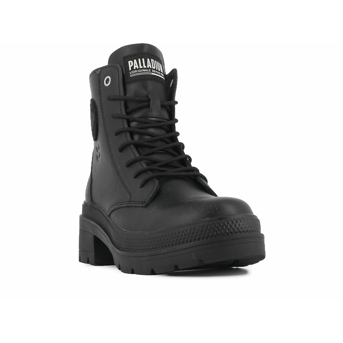 Pallarise Ranger Ankle Boots in Leather black, PALLADIUM