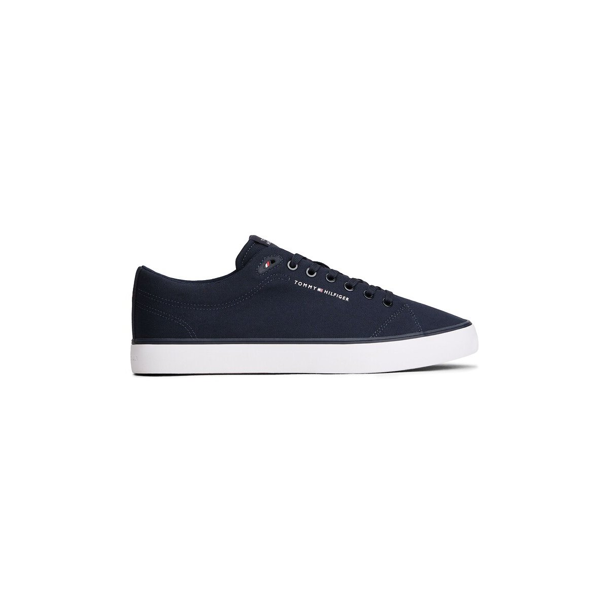 Baskets en canvas Harlem Core II bleu marine, TOMMY HILFIGER