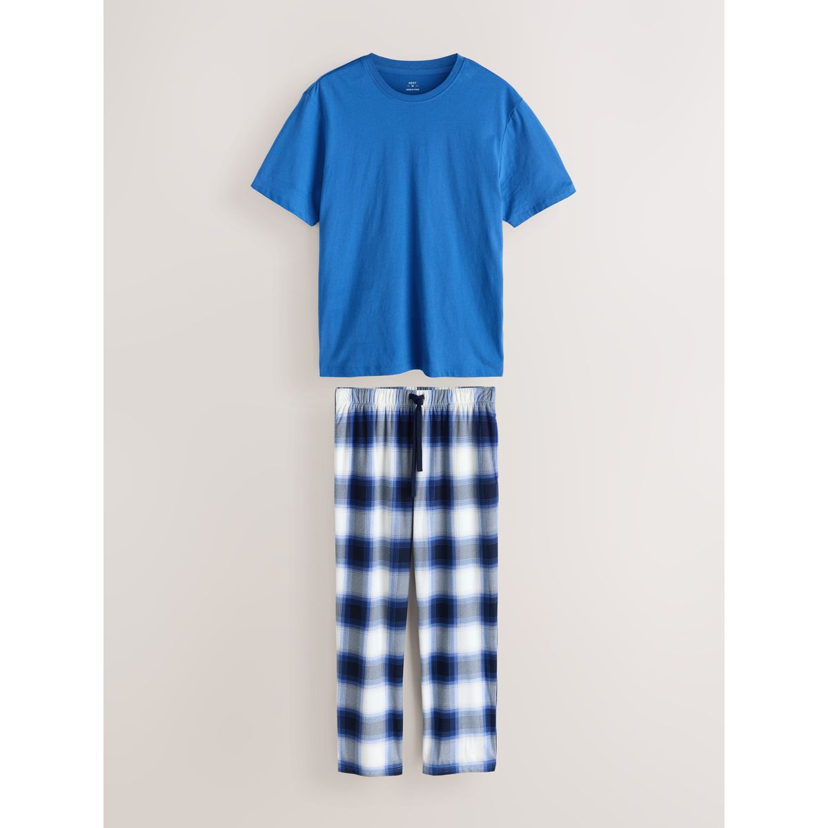Pyjama manches courtes motionflex confortable bleu sarcelle, NEXT