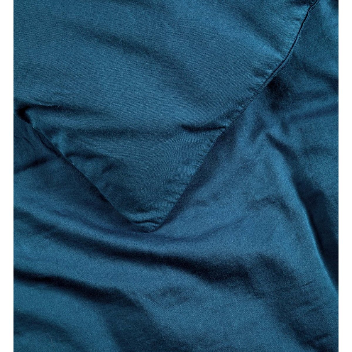 Housse de couette adulte PUR COTON BIO bleu nuit, KADOLIS