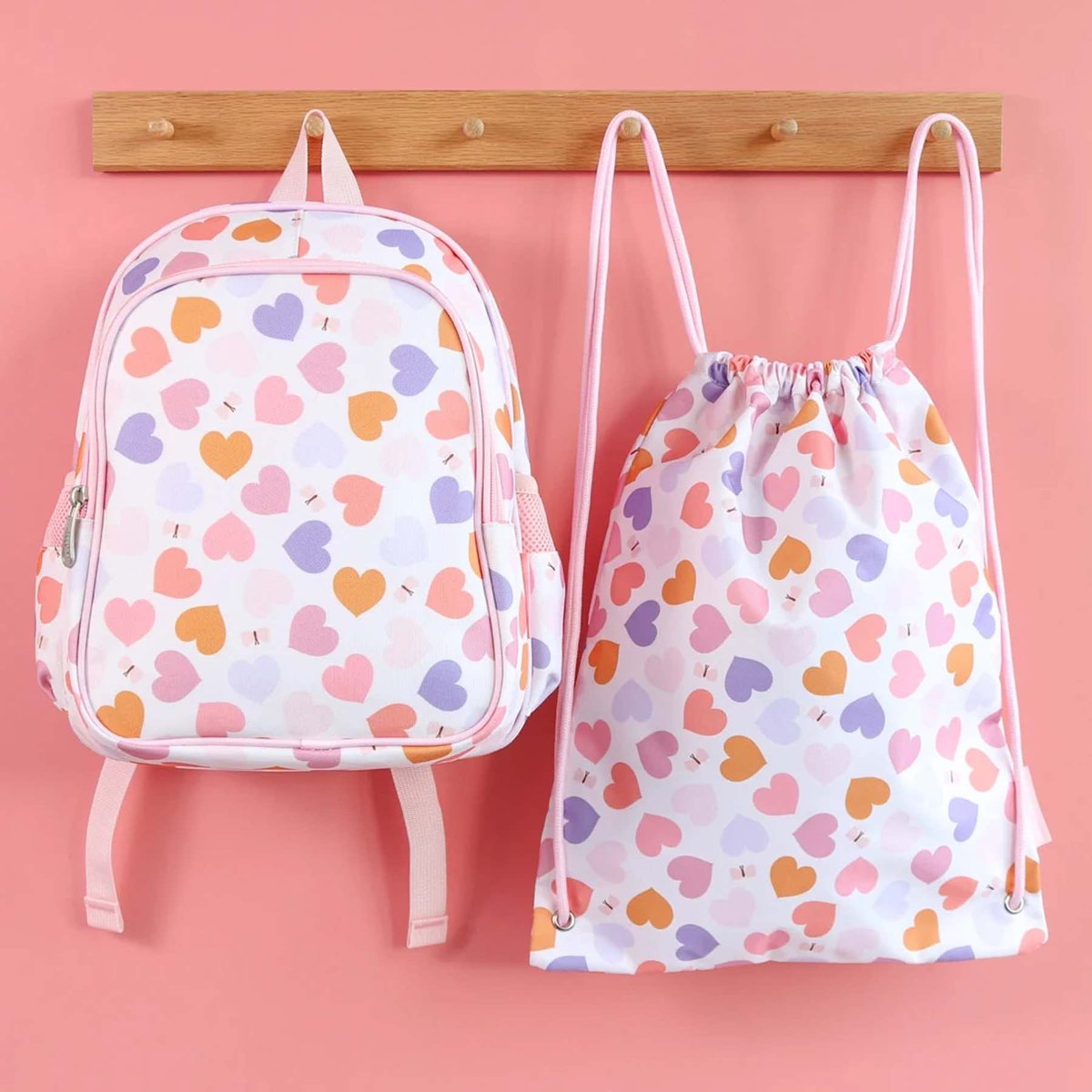 Cartable sac à dos enfant isotherme pour école maternelle et primaire rose, A LITTLE LOVELY COMPANY