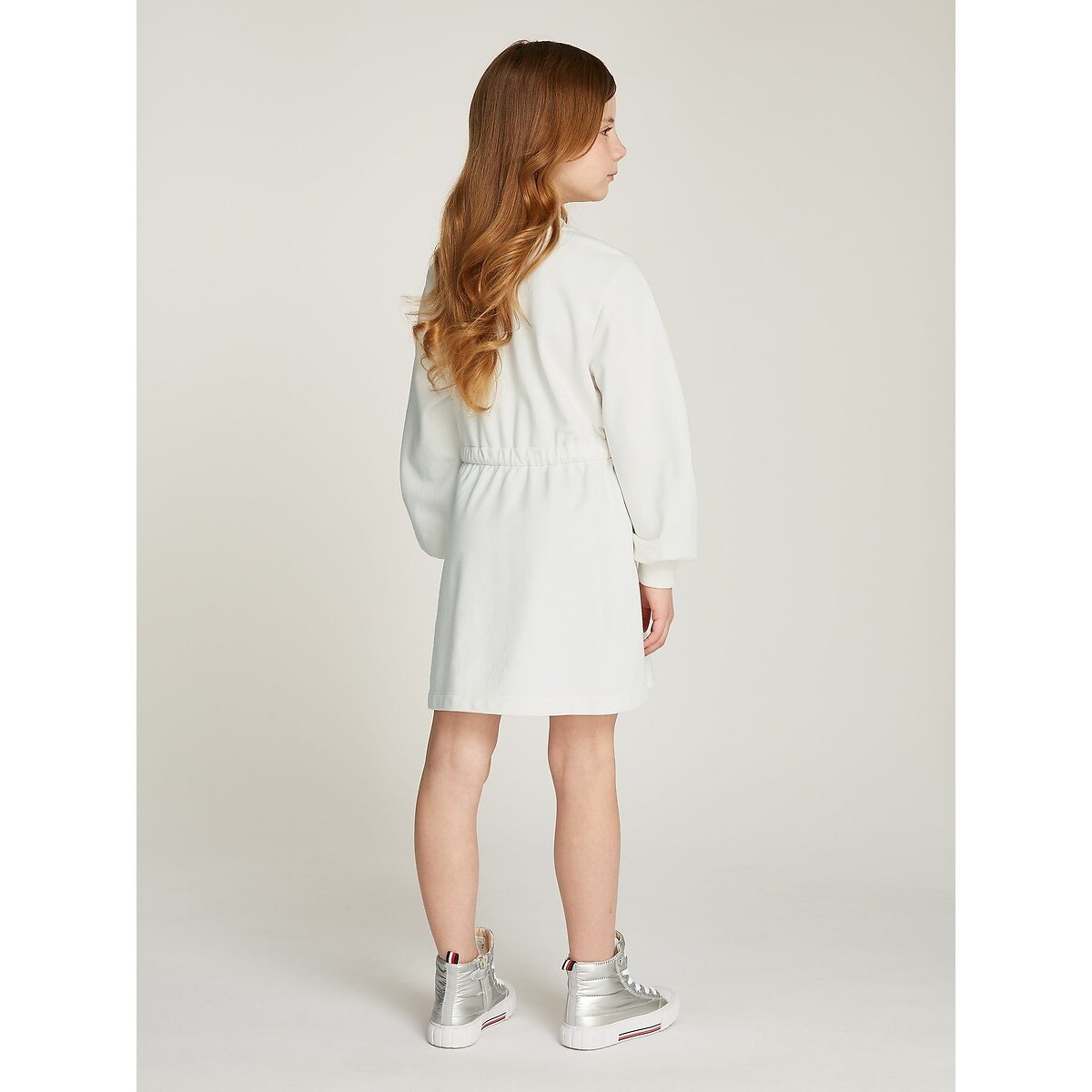 Cotton Mix Dress ecru , TOMMY HILFIGER