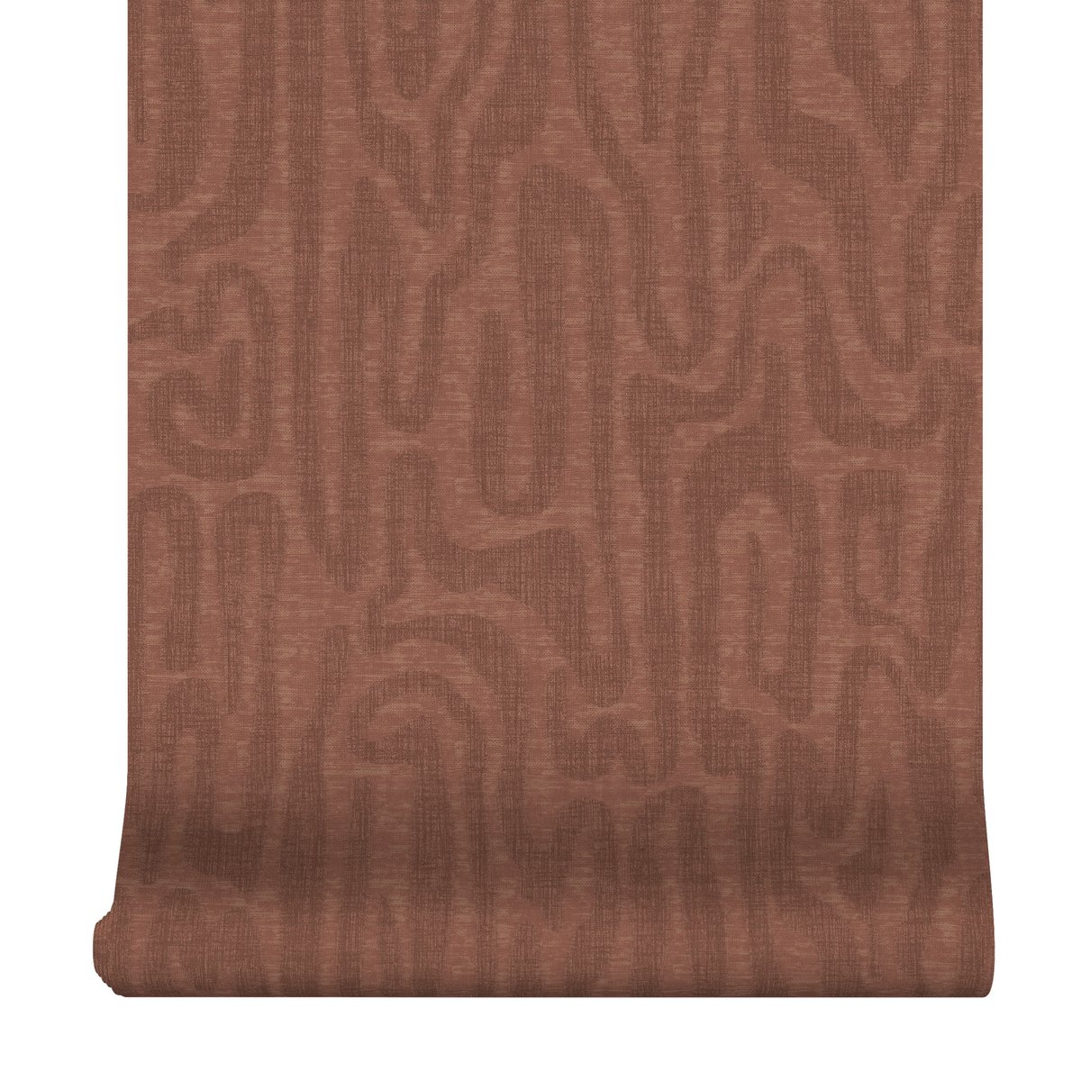 Papier peint Effet moiré India marron, rouille, SUPERFRESCO EASY