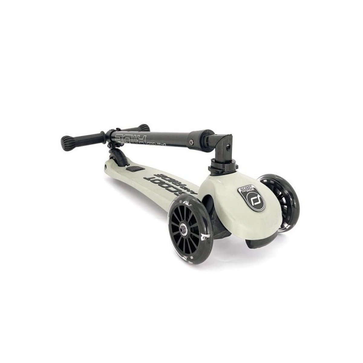 Trottinette 3 roues lumineuses Highwaykick 3 beige, noir, SCOOT AND RIDE