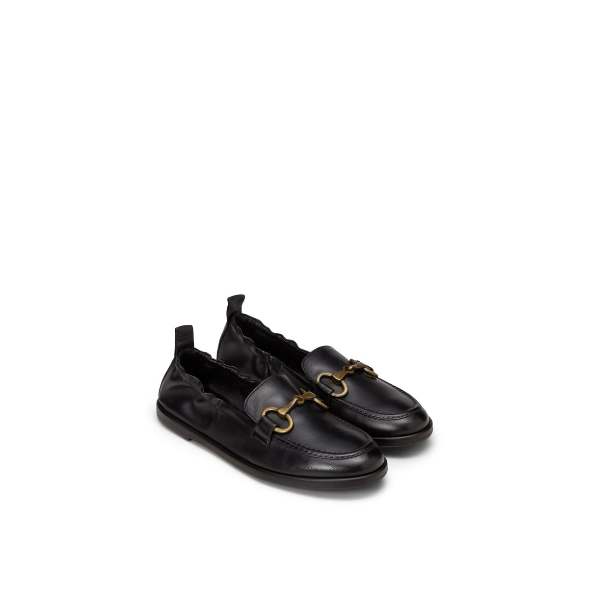 Loafer modèle Alva avec bord élastique au talon noir, MARC O'POLO