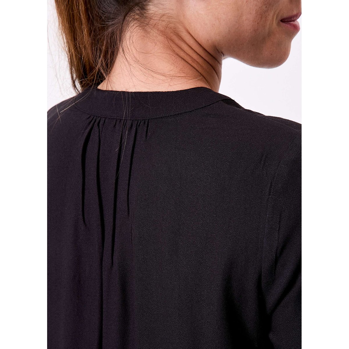 Blouse fluide col V GARYLY noir garily, PRINCESSE NOMADE