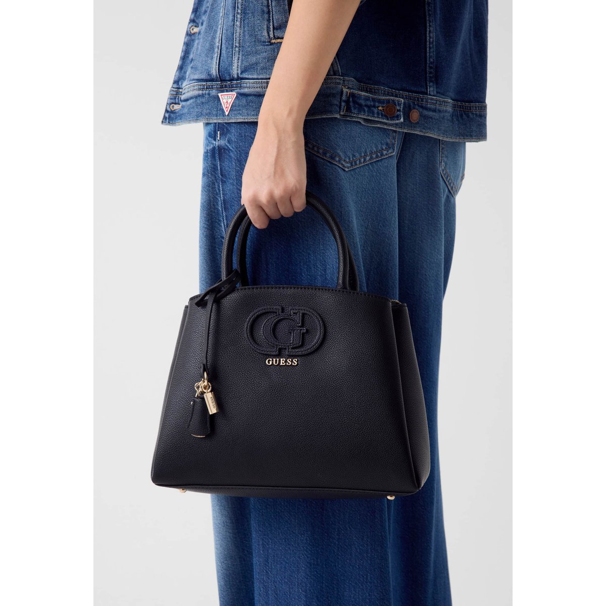 Sac À Main Isola Logo noir, GUESS