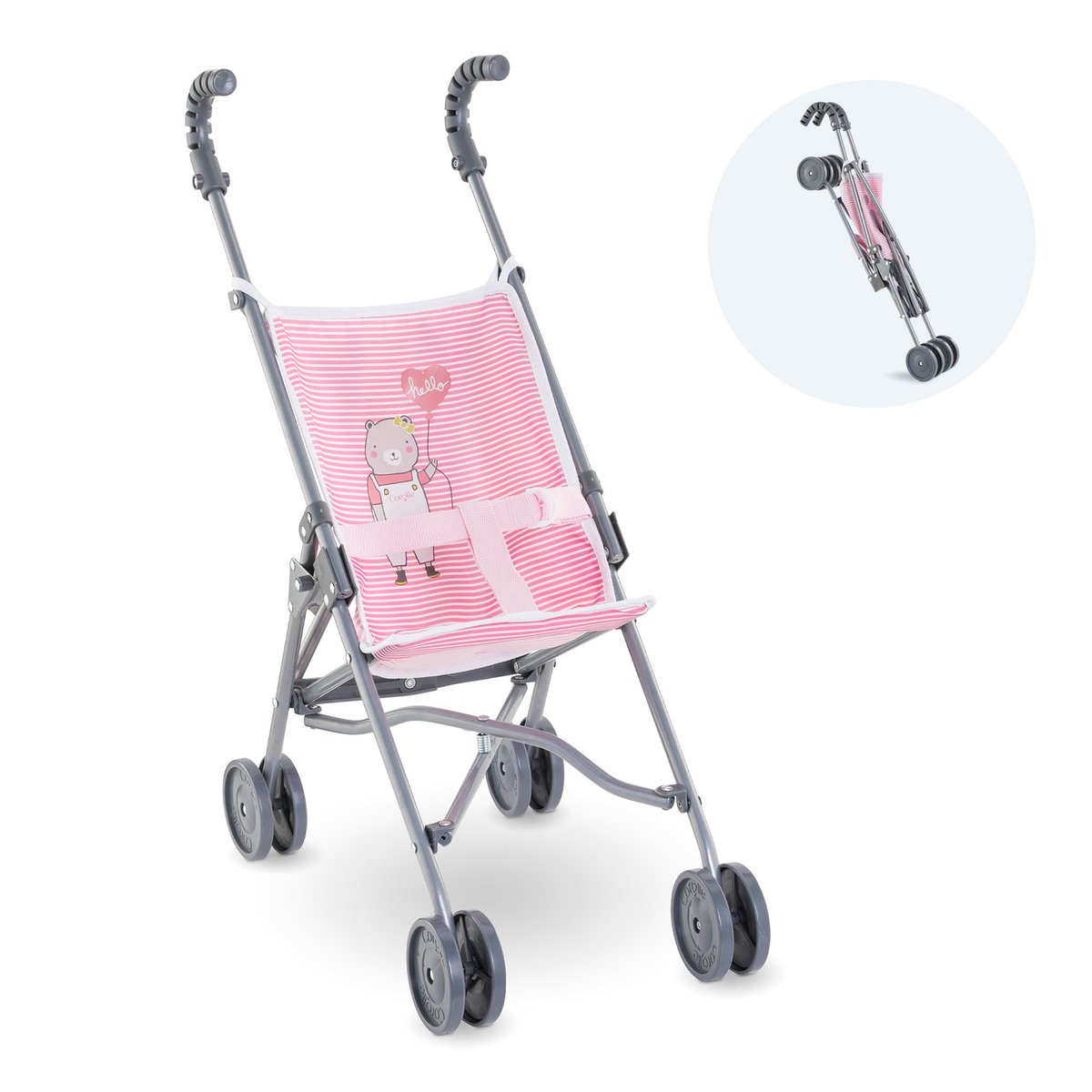 Bn poussette canne multicolore Smoby La Redoute