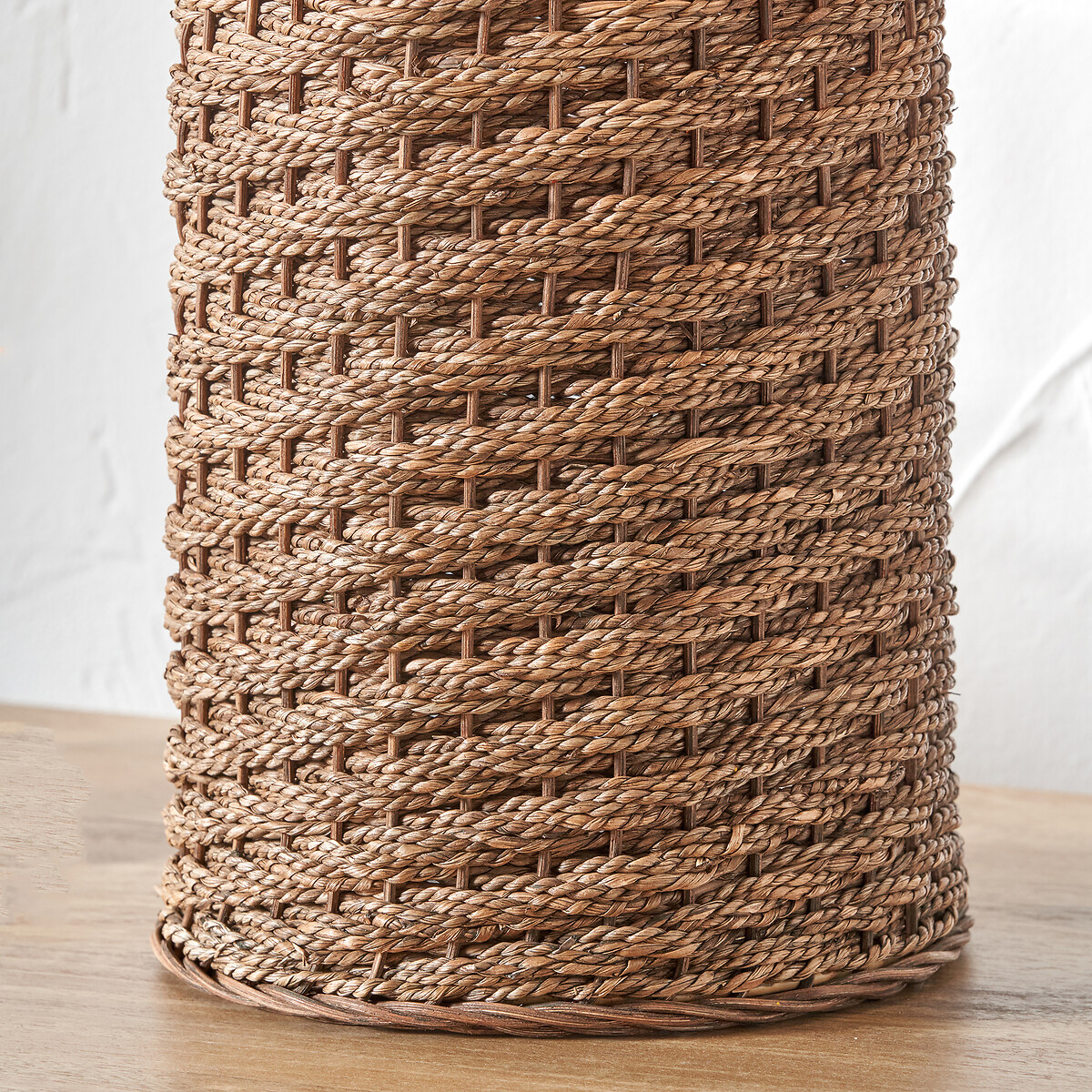 Adrian Woven Seagrass Floor Lamp brown , SO'HOME