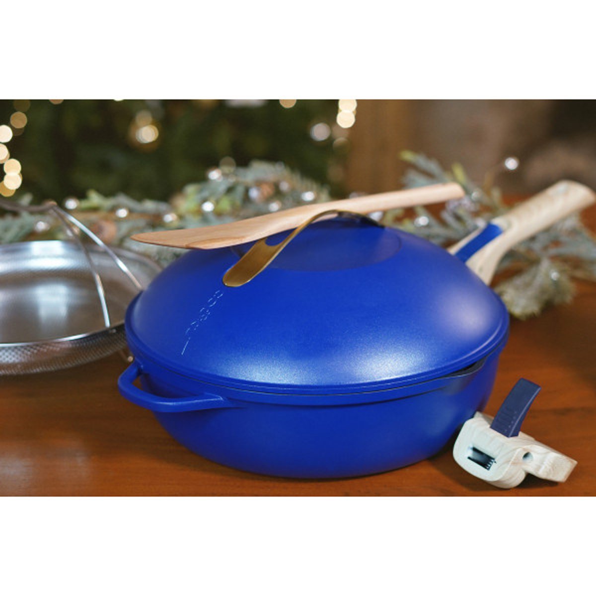 Poêle 8 en 1 La fabuleuse 28cm - Saphir bleu, COOKUT