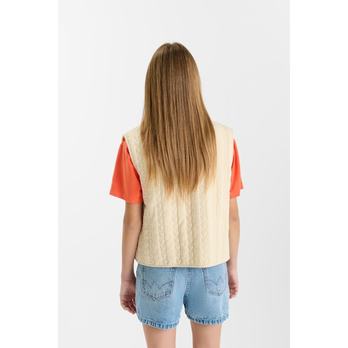 Veste sans manches GUDRAGI vanilla, LE TEMPS DES CERISES