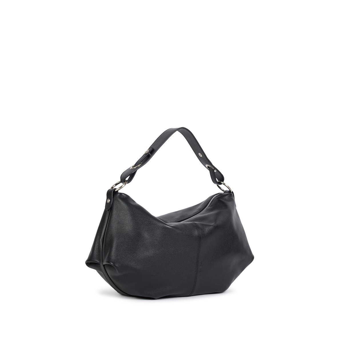 Sac à bandoulière en cuir HERA noir, NAT & NIN