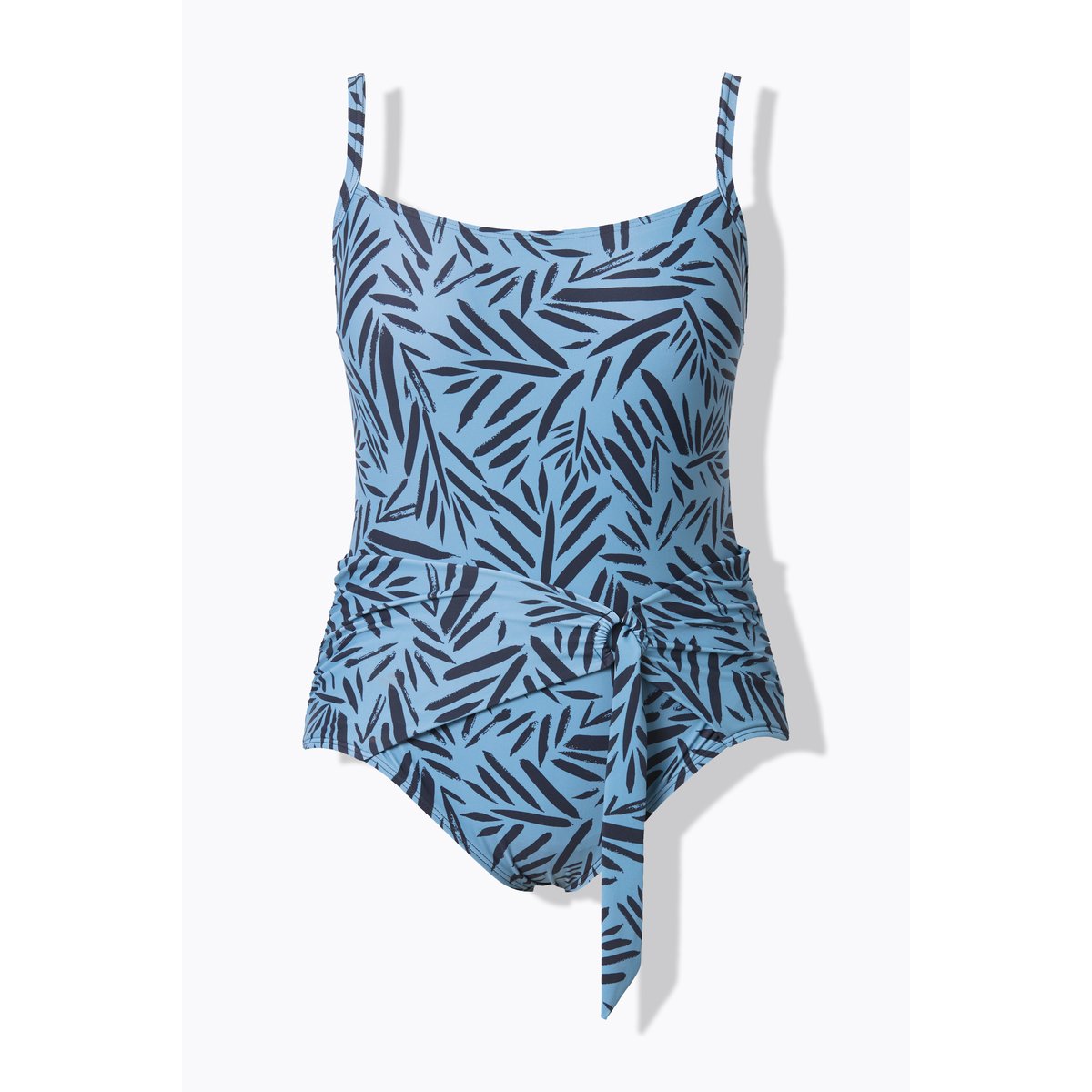 Maillot de bain avec bonnets souples bleu jean, ULLA POPKEN