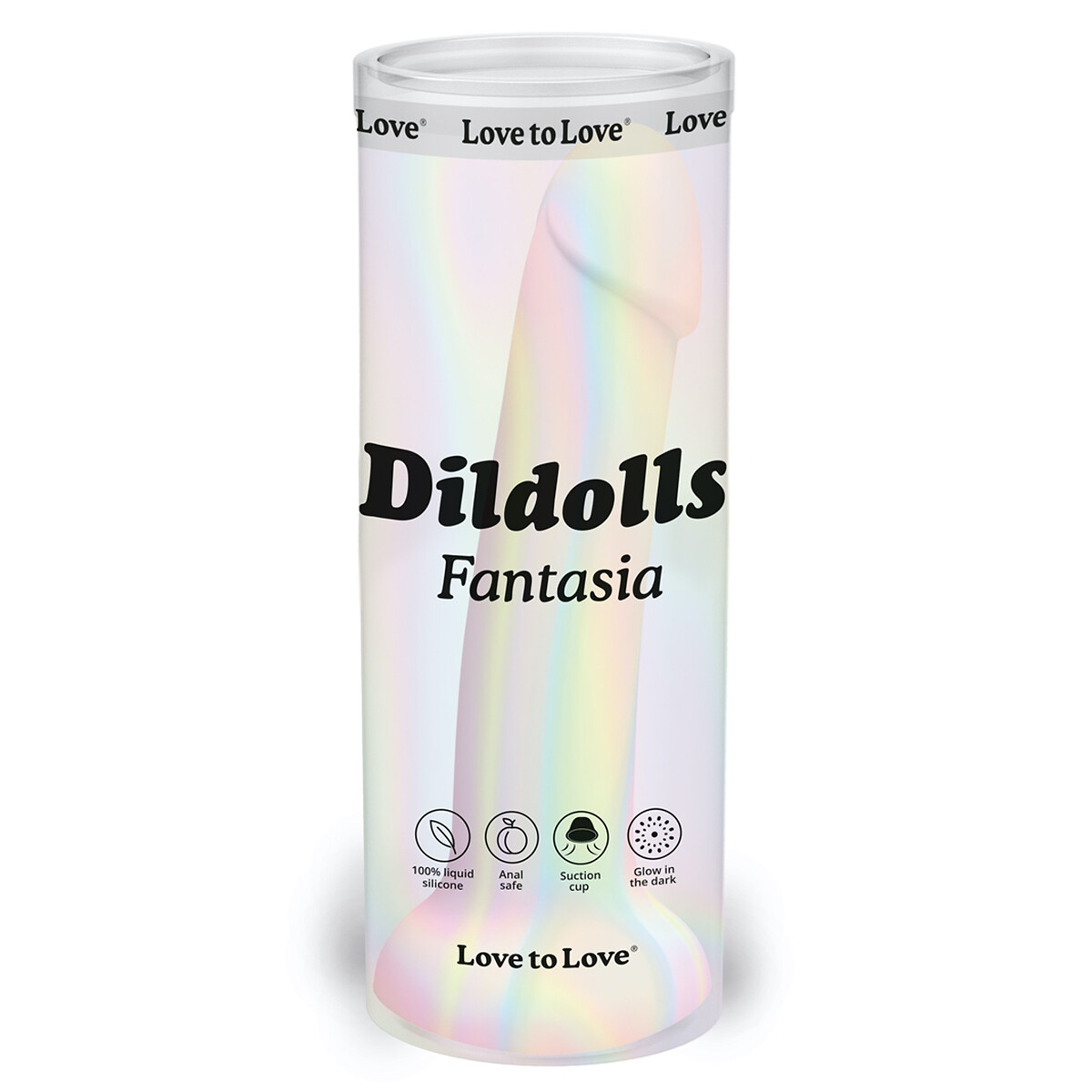 Dildolls Fantasia phosphorescent multicolore, LOVE TO LOVE