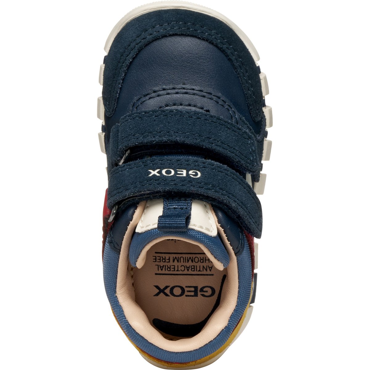 Premiers Pas B IUPIDOO bleu marine/rouge foncé, GEOX
