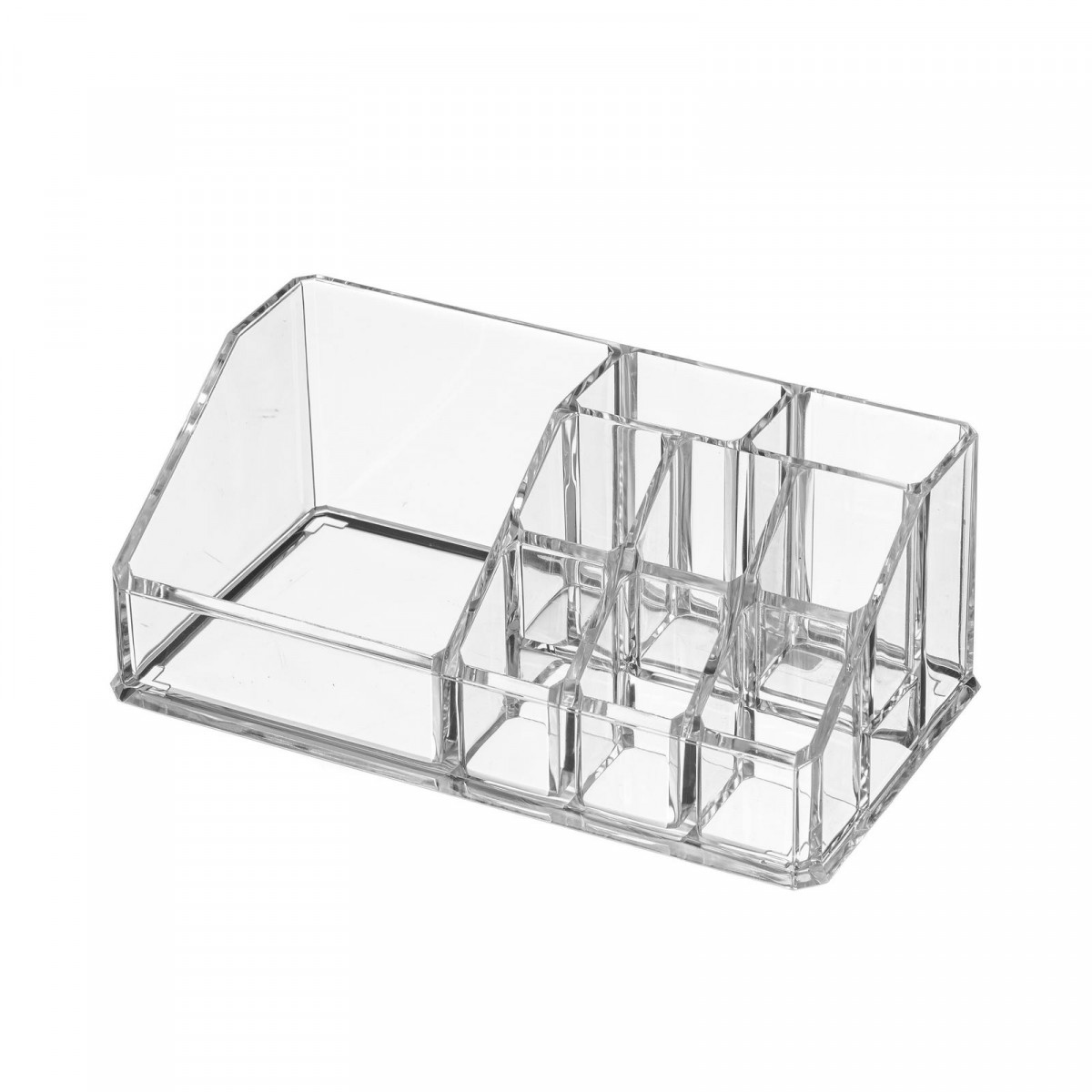 Rangement maquillage transparent - 17x9.5x6.5cm transparent, WADIGA