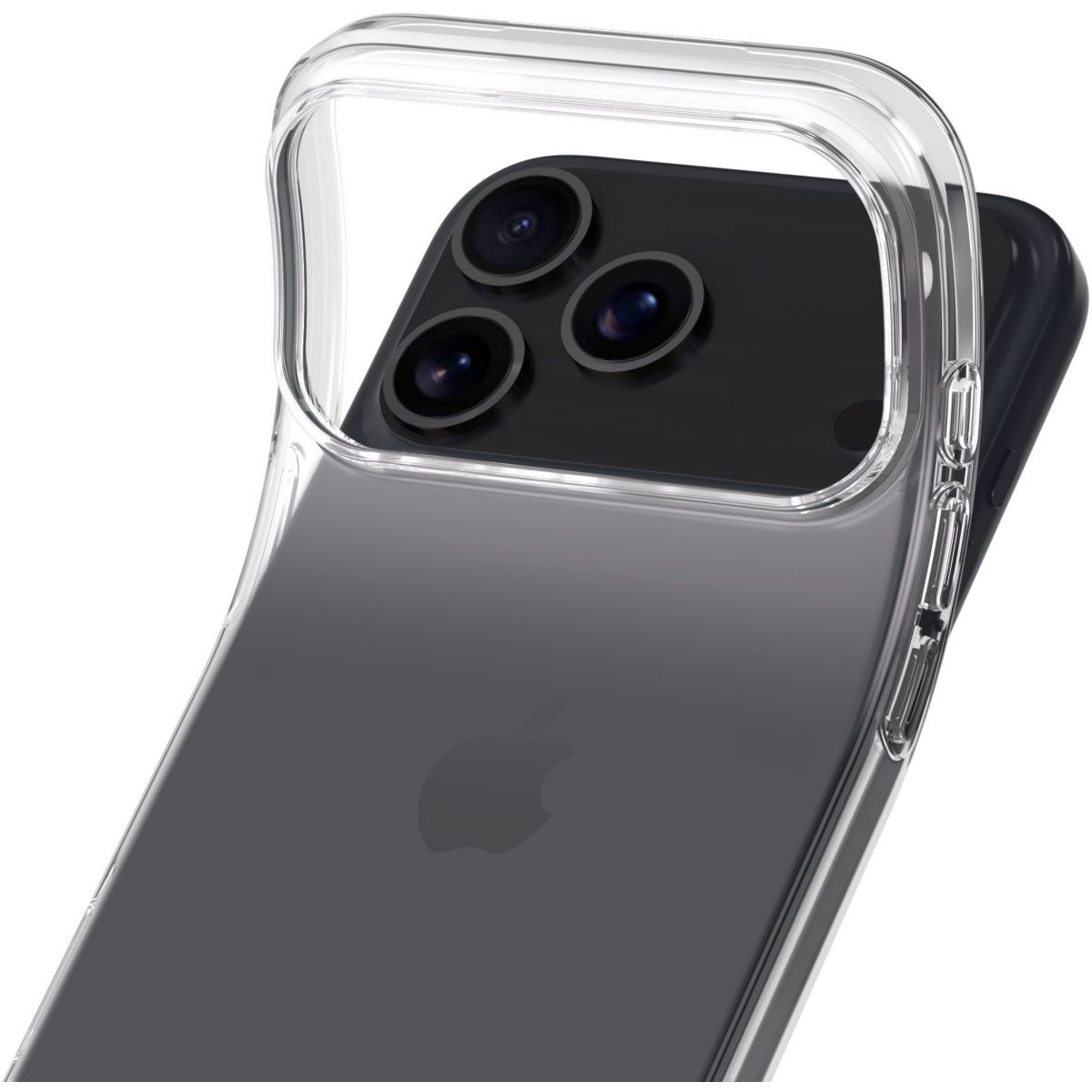 Coque iPhone 17 Pro Max souple Made In France couleur unique, ESSENTIEL B