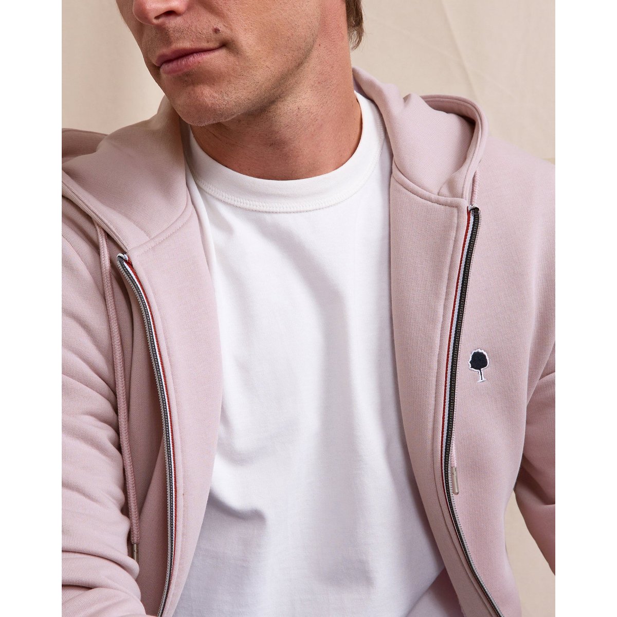 Sweat MESNIL rose grisé, FAGUO