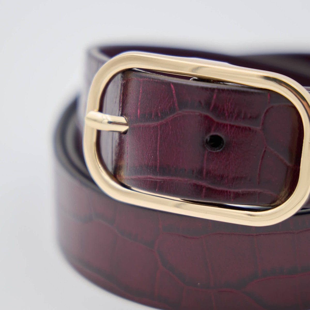 Ceinture Eliana bordeaux, MISE AU GREEN